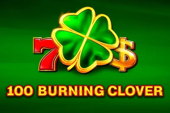 Capa do slot 100 Burning Clover